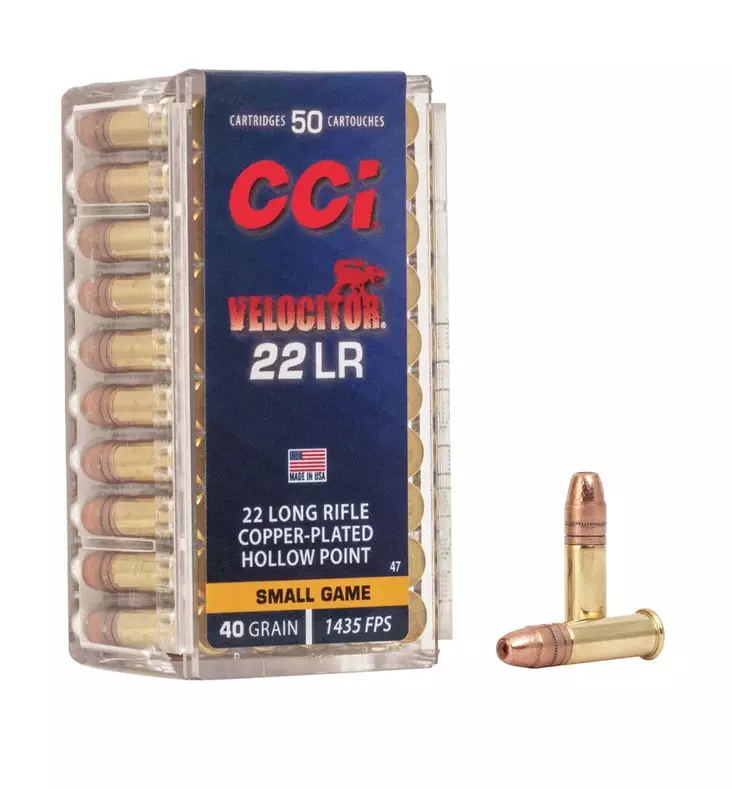 CCI 22LR Velocitor GDHP - 22 LR High Velocity patruunat - 130055 - 2