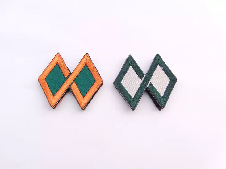 Aawee kangasmerkki salmiakit pieni 50x45mm - Hihamerkit ja velcromerkit - AW-Merkki-5 - 1