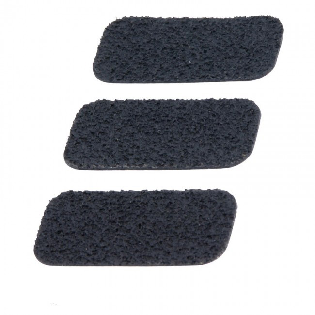 ERGO GRIPITS Front Tabs (3PK) - Black - Pisto grip kits and materials - 4555 - 1