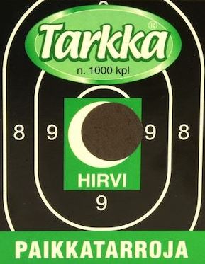 TARKKA Paikkatarra hirvi 16mm pyöreä - Paikat - 241235 - 1