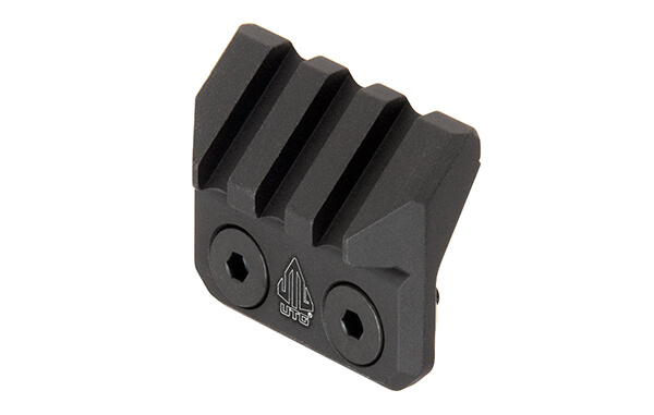 UTG M-LOK Angled Picatinny Mount, 3 Slot Offset Base - Mounts to M-LOK - MT-MP45 - 1