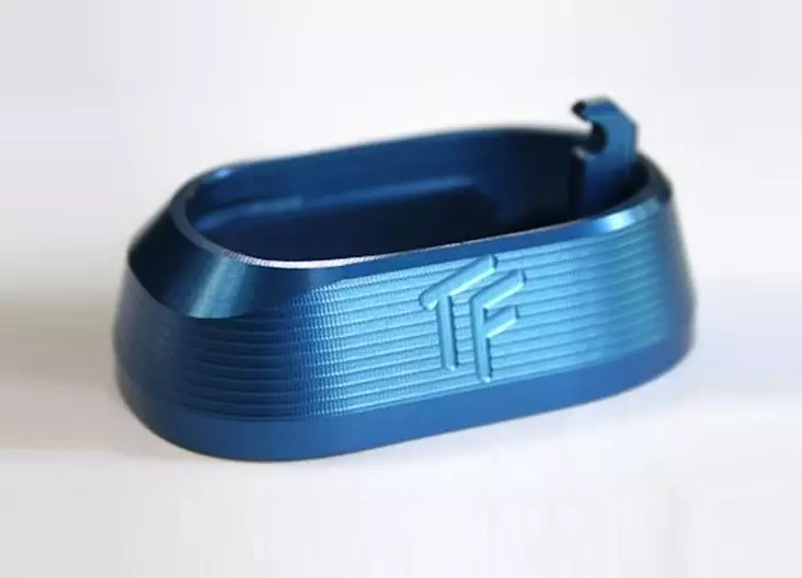 Walther PPQ Overdrive Magwell - Aluminum - Blue - Other handguns spare parts and accessori - 617395790005 - 2