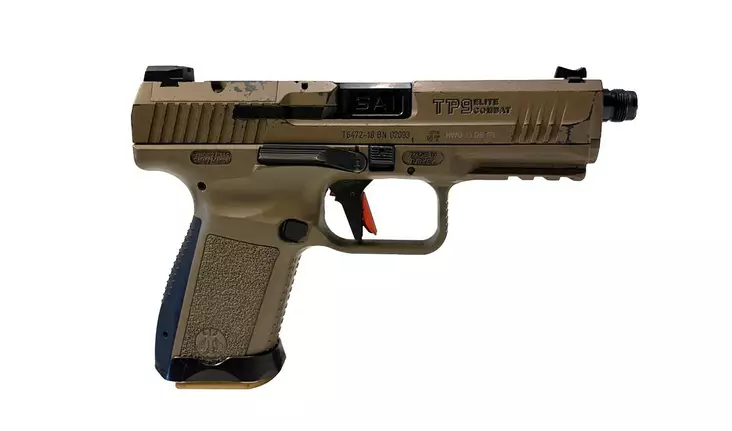 Canik TP9 Elite Combat FDE 9X19 käytetty - Käytetyt käsiaseet - vaihto01135 - 1