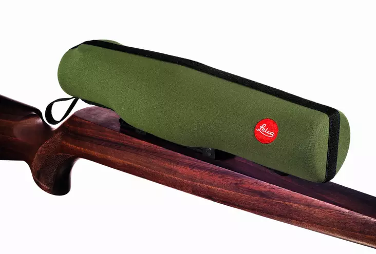 Leica Neoprene Rifle Scope Cover L, o vihreä - Optiikkasuojat - L59025 - 1