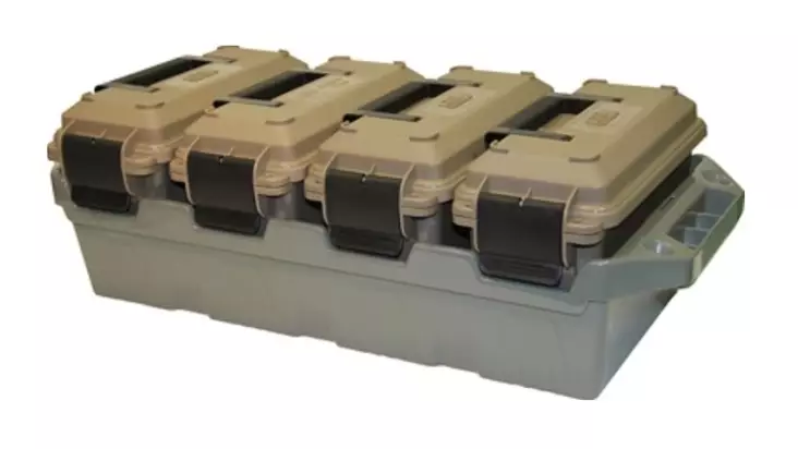 MTM Ammo Crate 4-can .30 - Kiväärin patruunarasiat - 341205 - 4