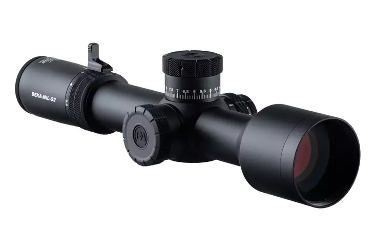 Primary Arms PLx 2.5-20 FFP Rifle Scope with Illuminated ACSS DEKA Reticle - Scopes maximum magnification over 15 - 610195 - 1