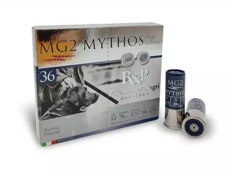 12/70 B&P Mythos MG2 36HV 10pcs - 12/70 shotgun hunting cartridges - 103166 - 6