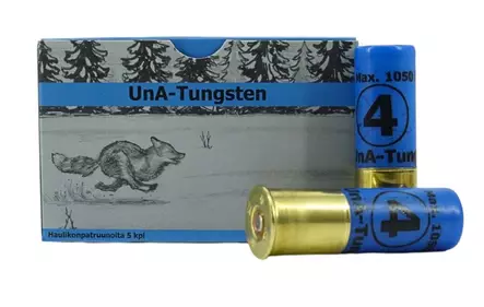 UNA Tungsten 12/76 34g #4 3.25mm - 12/70 haulikon metsästyspatruunat - 5896 - 2