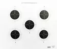 25m Rimfire Rifle Target No. 6 - Zeroing targets and classic targets - 24006 - 1