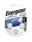 CR 2032 Energizer 3V Ultimate Lithium 2pcs - Batteries - 7638900423006 - 1