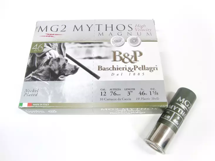 12/76 B&P Mythos MG2 Mag 46HV 10kpl - 12/76 haulikon metsästyspatruunat - 103196 - 1