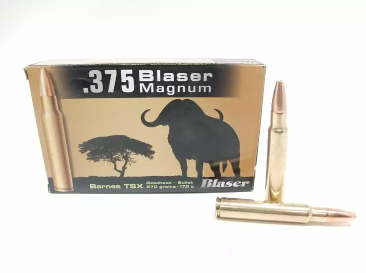 375 Blaser Mag Norma/ Barnes TSX 17.5g - Other rifle cartridges - 7393923195216 - 1