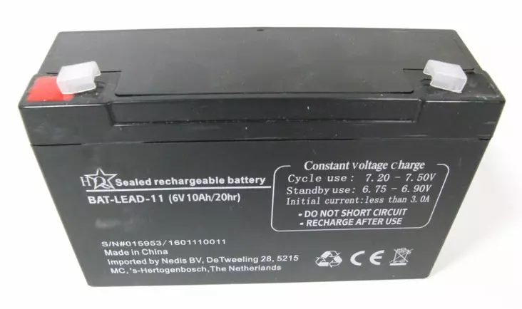 Lyijyhyytelöakku Riistakameralle 6v / 10Ah - Riistakameran tarvikkeet - 830006 - 1