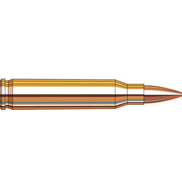 223 Rem Hornady 75gr BTHP Match 20kpl - 223 Rem. -kiväärinpatruunat - 8026 - 1