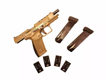 Canik TP9 SFX FDE 9X19, käytetty pistooli - Käytetyt käsiaseet - vaihto01207 - 2