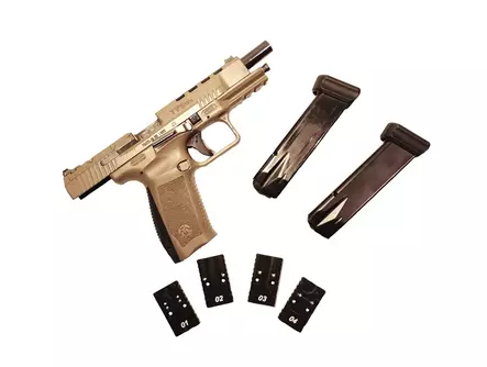 Canik TP9 SFX FDE 9X19, käytetty pistooli - Käytetyt käsiaseet - vaihto01207 - 2