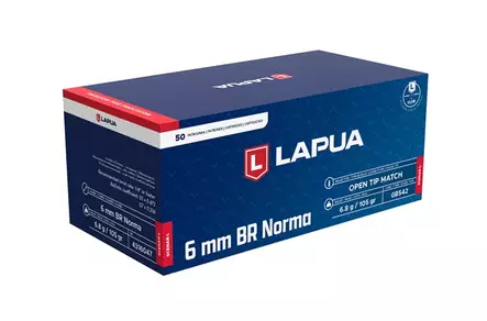 6mm BR Norma Lapua Scenar-L 6,8g - Muut kiväärin patruunat - 4316047 - 4