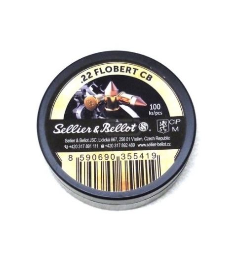 22 flobert Sellier & Bellot 100kpl 'Penniläinen' - Muut pienoiskiväärin patruunat - V355417 - 1