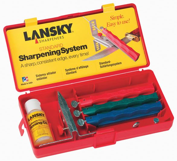 Lansky Standard 3 kiven teroitus sarja - Veitsen teroittimet ja teräsuojat - 080999039007 - 1
