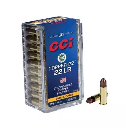 22LR CCI Meateater Copper-22 - Rimfire cartridges - 604544617467 - 2
