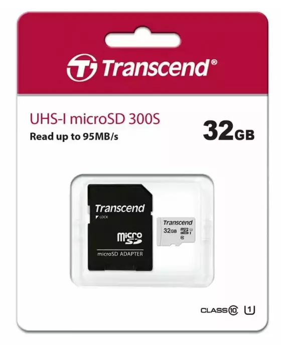 Transcend 32GB MicroSDHC - Riistakameran tarvikkeet - 42957 - 1