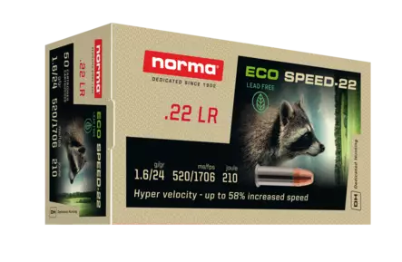 22LR Norma Eco Speed-22 50 ptr - 22 LR High Velocity patruunat - 2414038 - 1