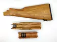 WBP AKM wooden stock set - AK butts, adapters and cheek packs - WBP-33218 - 1
