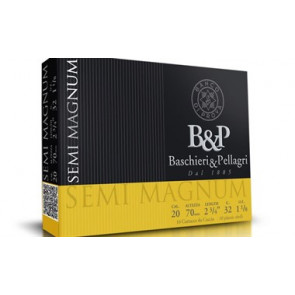 20/70 B&P Semimagnum 32g #5 2,9mm 10 patruunaa - 20 Cal. -haulikonpatruunat - 8034134049828 - 1