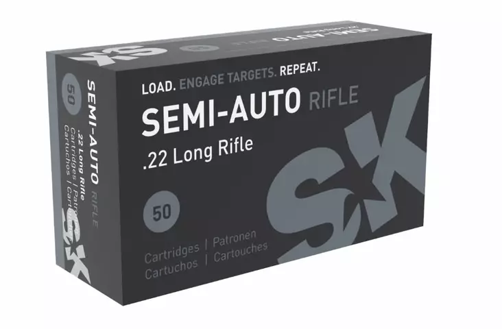 22lr SK Semi-Auto Rifle - 22 LR High Velocity patruunat - 420148 - 2