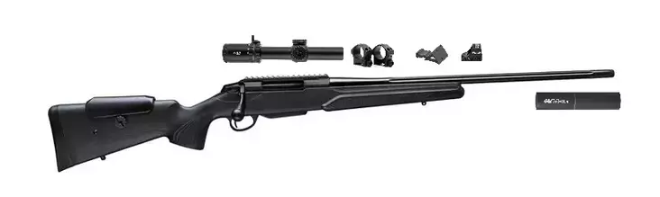 Tikka T3x Deerhunter Hunting Package - Kivääripaketit - T3x-AJOJAHTI-308 - 10