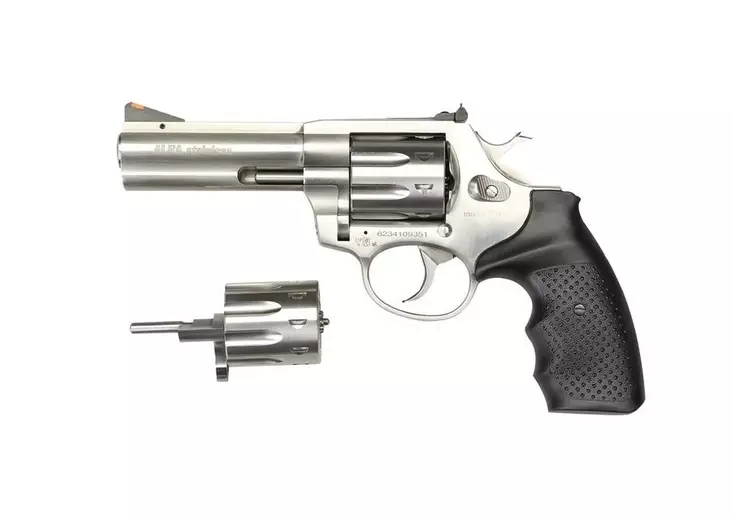 ALFA PROJ 2341 Stainless 4" 22WMR + 22LR Pienoisrevolveri - Revolverit ja pienoisrevolverit - 123919 - 2