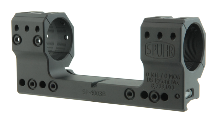 SPUHR SP-4003B Ø34mm H38mm 0MIL - Yksiosaiset Picatinny / Weaver - SP-4003B - 1