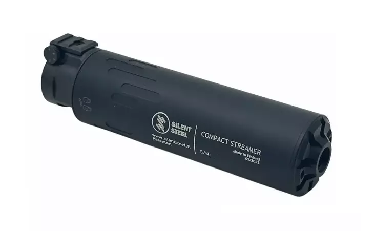 Compact Flow Streamer 5.56/7.62/9mm QDB Silencer - Rifle flow throught Silencers - CST556B-SSQDB - 4
