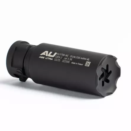 Ase Utra DUAL556-MINI GEN2 Sound Suppressor - Rifle flow throught Silencers - AU1700-BC - 1