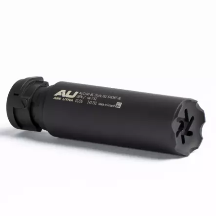 Ase Utra DUAL762-S GEN2 Silencer - Rifle flow throught Silencers - AU1106-BC - 1