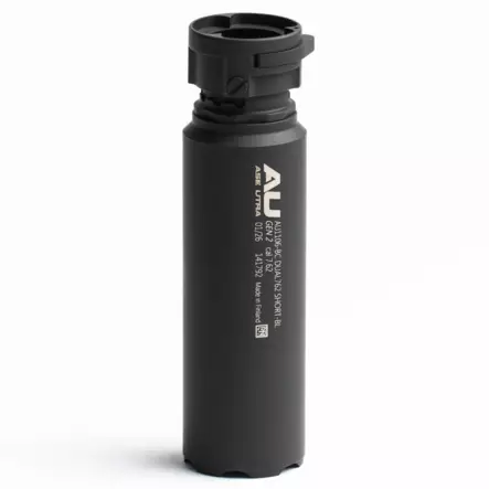 Ase Utra DUAL762-S GEN2 Silencer - Rifle flow throught Silencers - AU1106-BC - 2