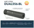 Ase Utra DUAL556 BoreLock Suppressor - Rifle flow throught Silencers - AU1000-BC - 5