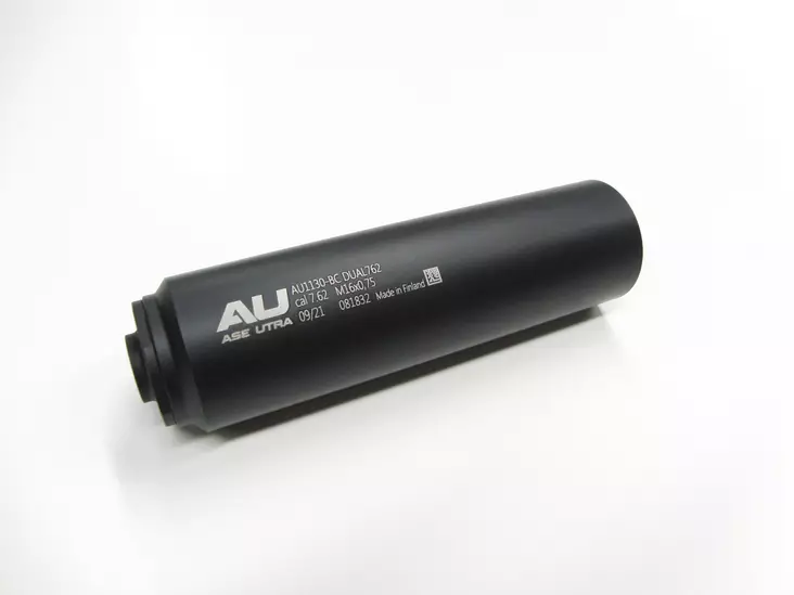 Ase Utra DUAL Gen2 7.62mm M16X0.75 - M92s-RK95 Rifle Suppressor - Rifle flow throught Silencers - AU1130-BC - 1
