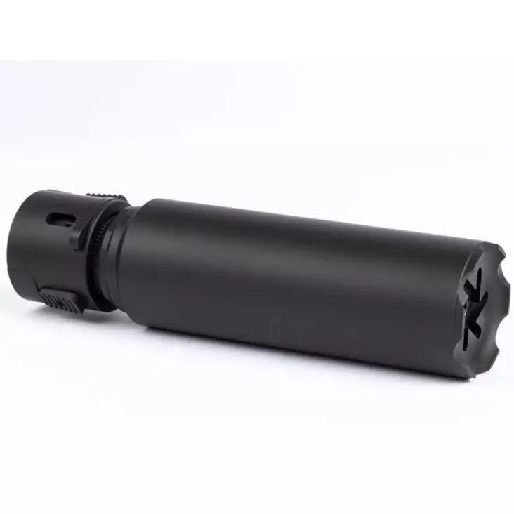 Ase Utra DUAL762-S GEN2 Silencer - Rifle flow throught Silencers - AU1106-BC - 1