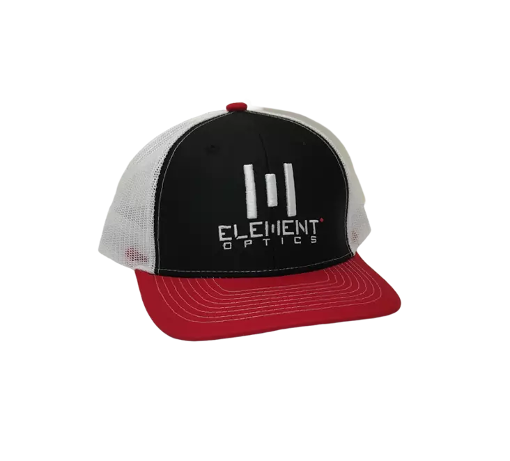 Element Optics Cap - Caps and brimmed hats - EO-lippis-WHI-RED - 1