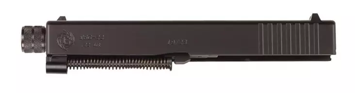 Tactical Solutions TSG-22 Glock 19/23 22LR vaihtosarja vaimenninkierteellä - 22 LR -vaihtosarjat pistooleihin - TSGCON-19-TE - 1