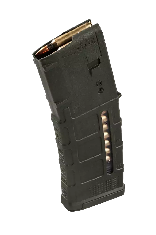 Magpul PMAG 5,56 30rnd Gen3 ODG Window - AR-15 -lippaat - MAG556-ODG - 2