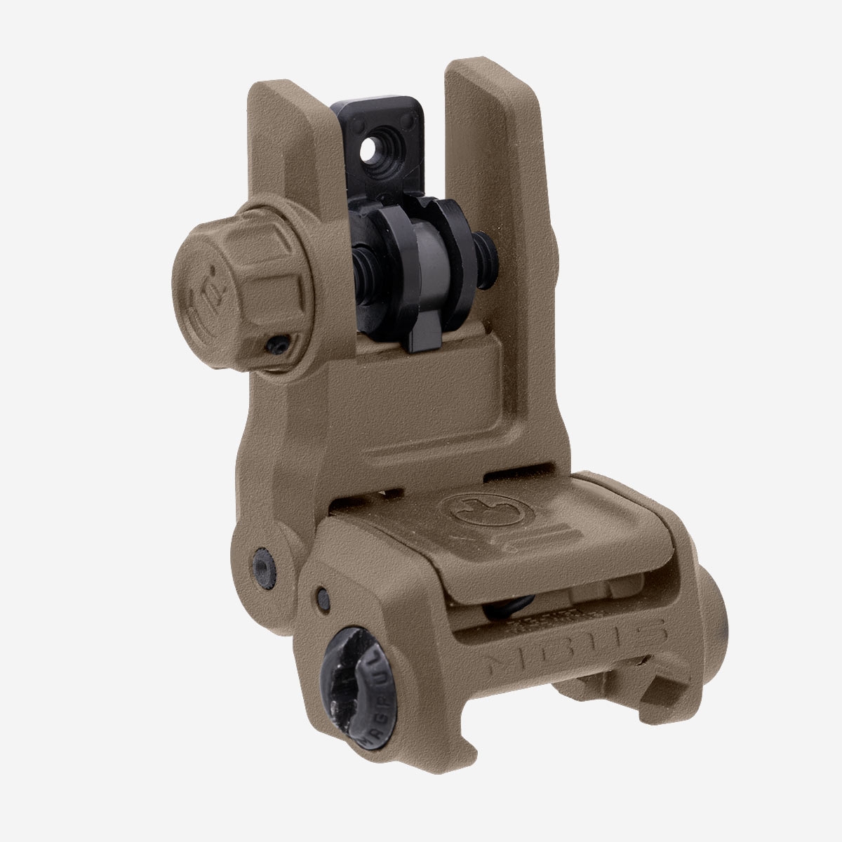 Magpul MBUS 3 Flip-Up Rear Sight, Black BLK, rear sight flip-up
