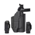 Canik BGS Kane Pistol Holster with Holosun PID Light + Mid Ride Belt Attachment - Active holsters, level 1 - KN-CANIK-PID-BLK - 3
