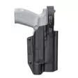 Canik BGS Kane Pistol Holster SF X300 with Tactical Light + Mid Ride Belt Attachment - Active holsters, level 1 - KN-CANIK-X300-BLK - 4