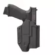 Glock BGS Malin Pistol Holster with PID Light Position + Mid Ride Belt Attachment - Passive pistol holsters - ML-GLOCK-PID-BLK - 1