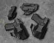 Glock 17 BGS Renny IWB Pistol Holster - Passive pistol holsters - RN-GLOCK17-BLK - 2