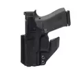 Glock 43X BGS Renny IWB Pistol Holster with Retention Lock - Passive pistol holsters - RN-GLOCK43X-BLK - 2