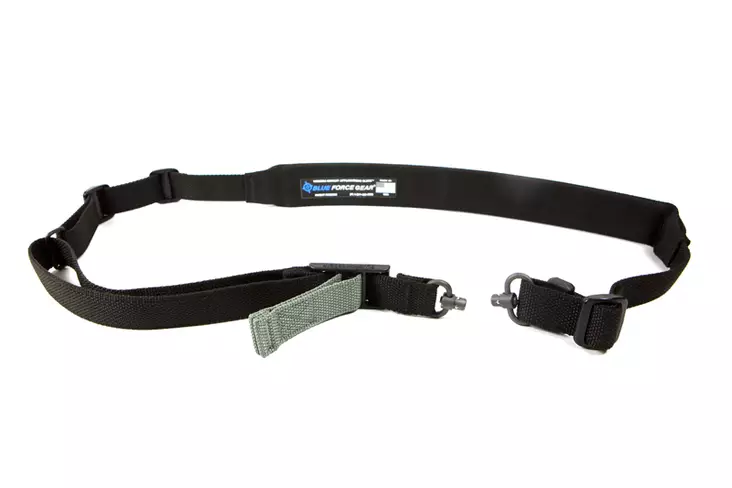 Blue Force Gear 221 Vickers Padded Sling - Padded firearm sling with QD connectors - Gun slings - VCAS2TO1PB200AABK - 1