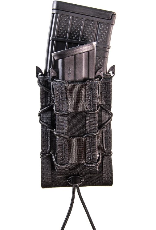 HSGI Taco Double Decker Pouch, Pistol + Rifle - AR magazine pouches - 11DD00BK - 1